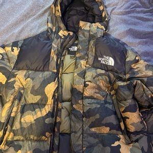 North Face Camo Jacket